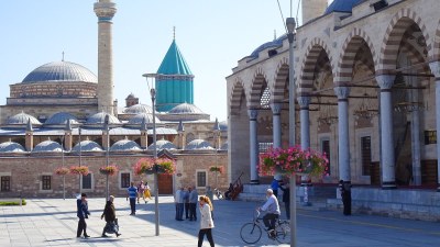 Konya - Mevlana Muzeum i Selimiye Camii